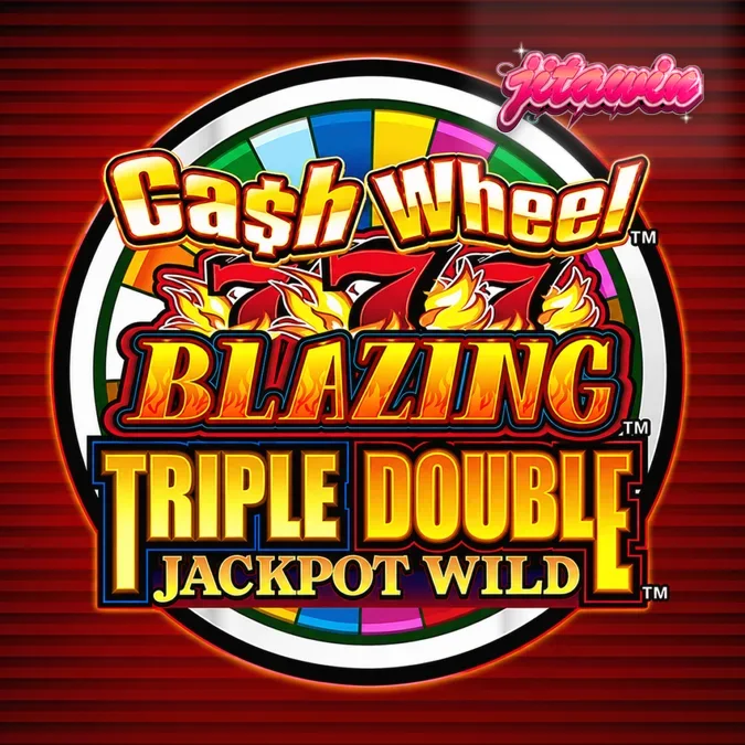Cash Wheel Blazing 777 Triple Double Jackpot Wild স্লট মেশিনের ক্লাসিক থ্রি-রিল ইন্টারফেস এবং ক্যাশ হুইল ফিচার